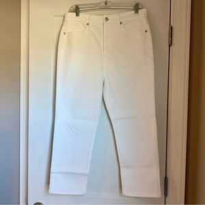 LOFT Women's White Jeans